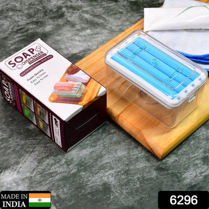 MAPPERZ Soap Dish with Drain Multifunctional Soap Dish Soap Cleaning Storage Foaming Box for Home Bathroom Kitchen Keep Soap Dry& Easy to Clean