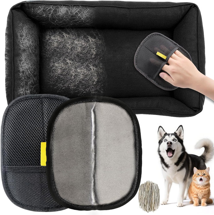 Pet Fur Remover Glove – Reusable Grooming Glove for Cats & Dogs BUY 1 GET 1 FREE