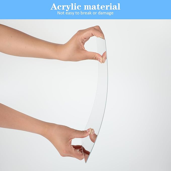 Mirror Sticker for Wall(Oval+Rectangular) Pack of 2 (BUY 1 GET 1 FREE)