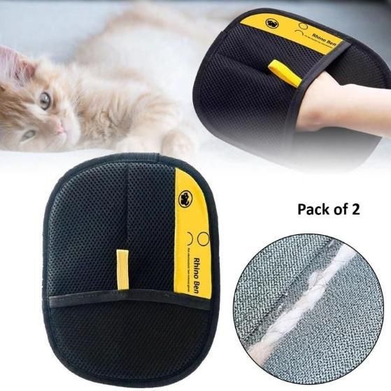 Pet Fur Remover Glove – Reusable Grooming Glove for Cats & Dogs BUY 1 GET 1 FREE