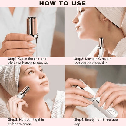 SilkTouch™ Electric Facial Hair Remover