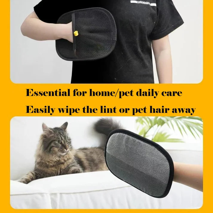 Pet Fur Remover Glove – Reusable Grooming Glove for Cats & Dogs BUY 1 GET 1 FREE